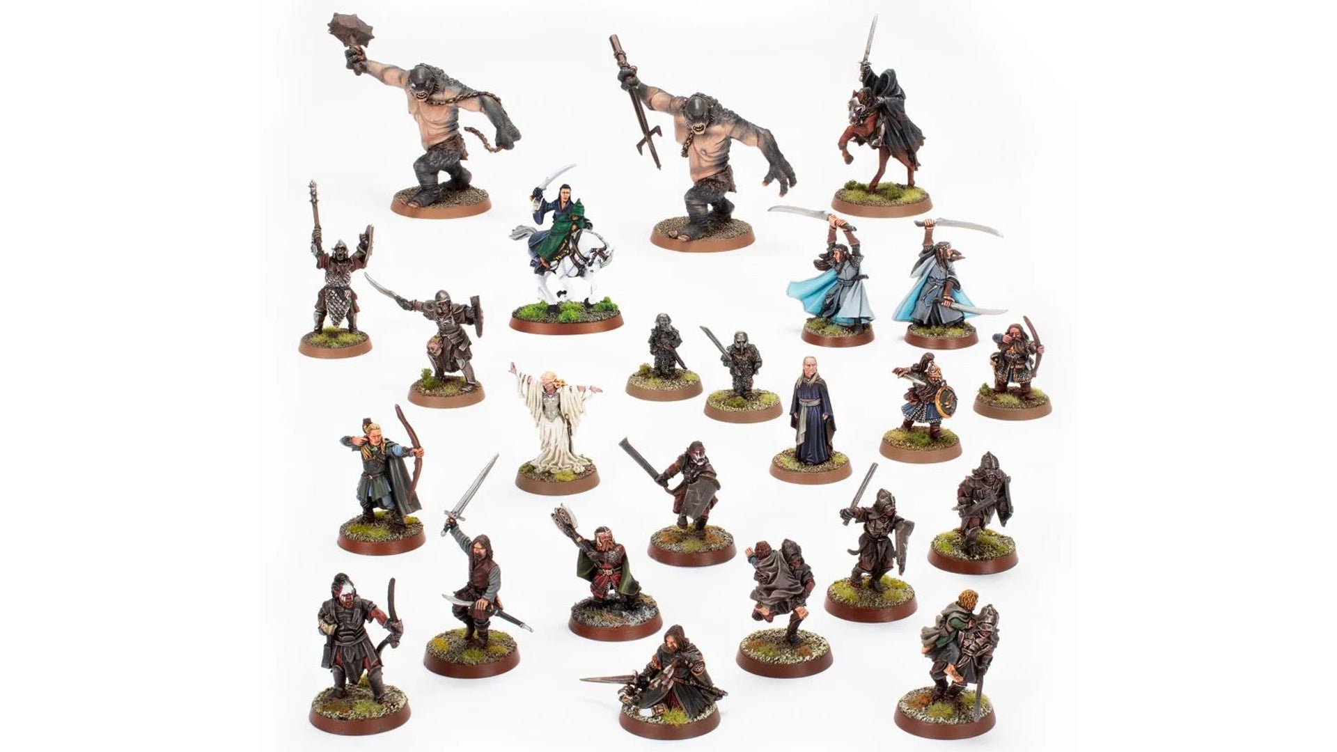 Some of Games classic Lord of the Rings miniatures are back